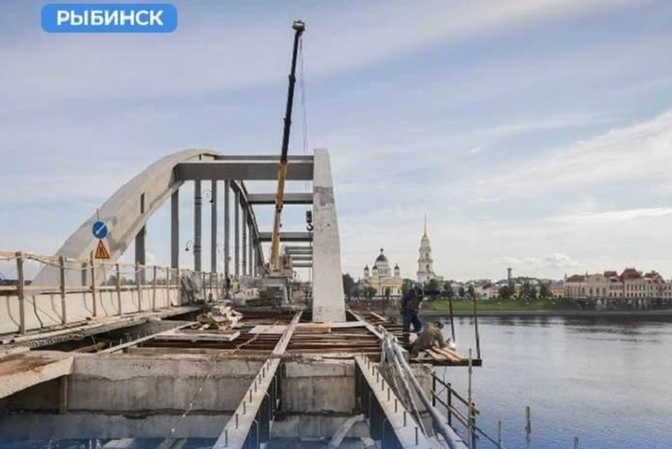 На 12 ночных смен закроют Волжский мост в Рыбинске.