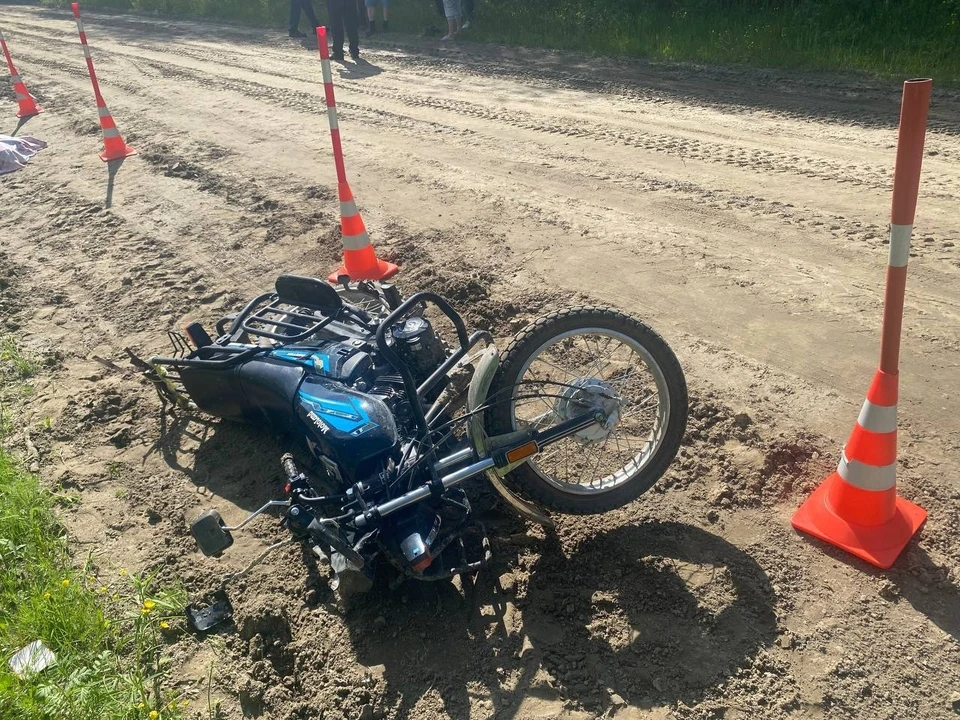 В Тобольском районе на дороге Надцы – Пенья погиб 46-летний мотоциклист