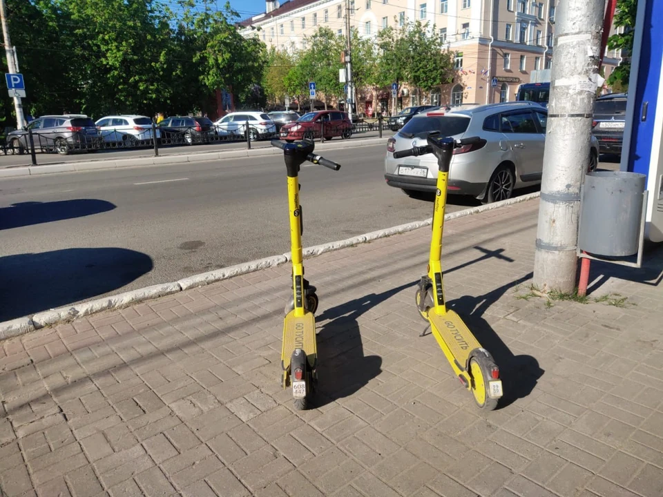 Знак 3.55 будет регулировать движение самокатов на улицах города.