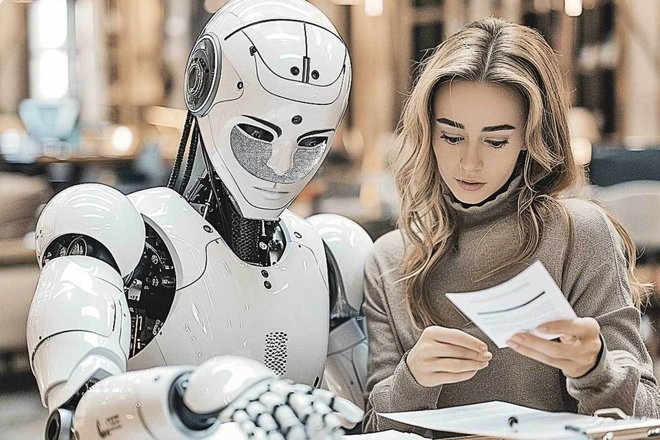 - Для начала изучим техническую документацию и разберемся, кто из нас все-таки робот. Фото: Александр ШПАКОВСКИЙ/Midjourney