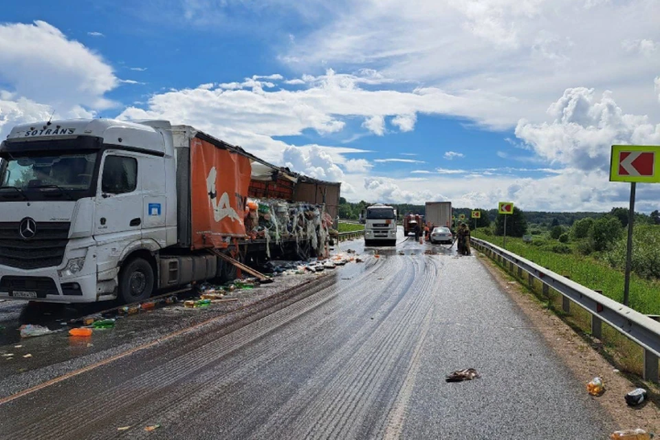 Чудом в ДТП никто не погиб. ФОТО: УГИБДД УМВД России по Кировской области