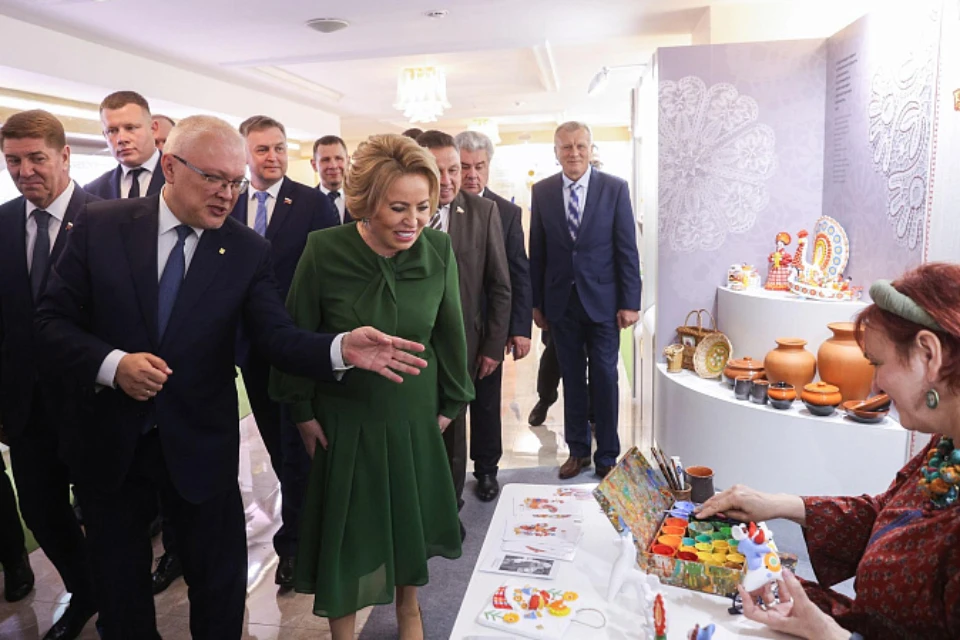 Экспозиция показывает вятскую промышленность, науку, народные промыслы. Фото: правительство КО