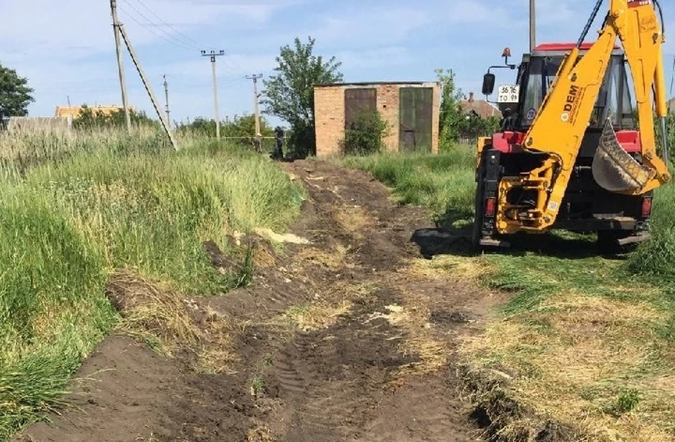 В Молочанске Запорожской области закончен капитальный ремонт водопровода. ФОТО: администрация Токмакского муниципального округа