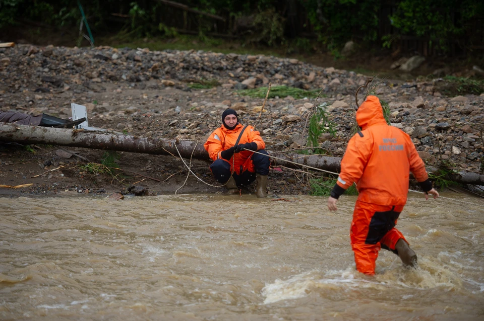Водность рек в крае превышает норму в 1,2-2 раза.
