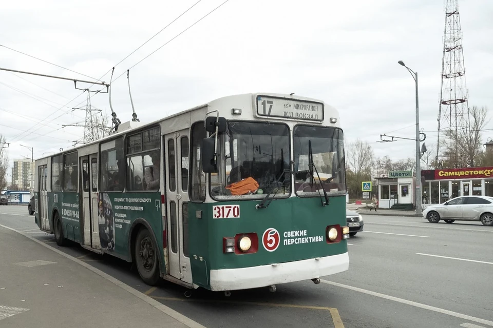 Троллейбусы временно будут ехать по улице Коммунистической
