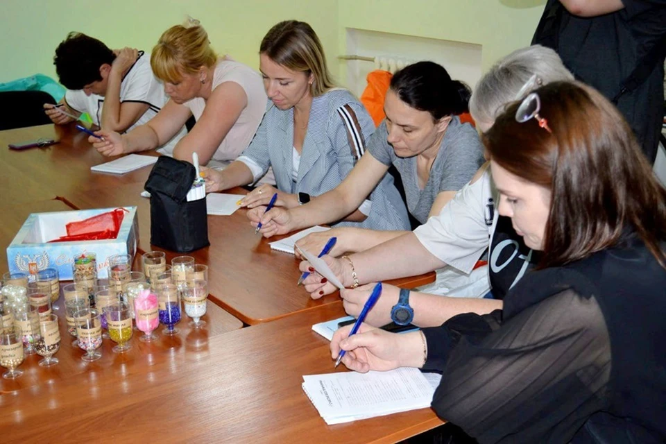 Жительницы Горловки стали участниками проекта «Ты не одна!». Фото: Союз женщин ДНР