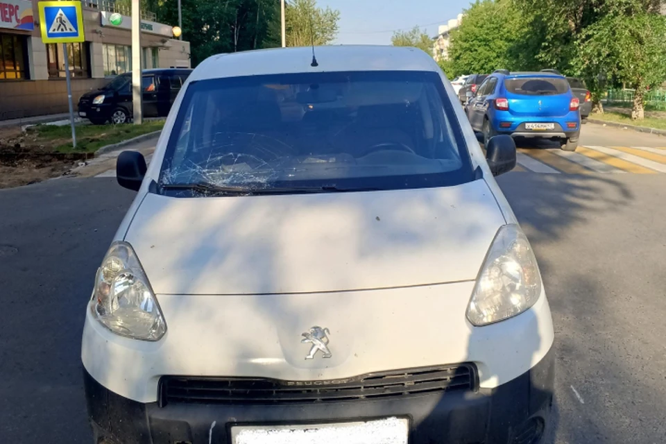 Авария случилась на улице Милицейской. Фото: ГИБДД Кировской области