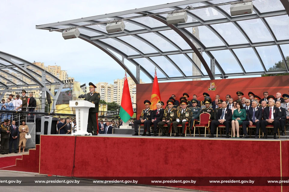Лукашенко назвал нацизм абсолютным злом. Фото: president.gov.by