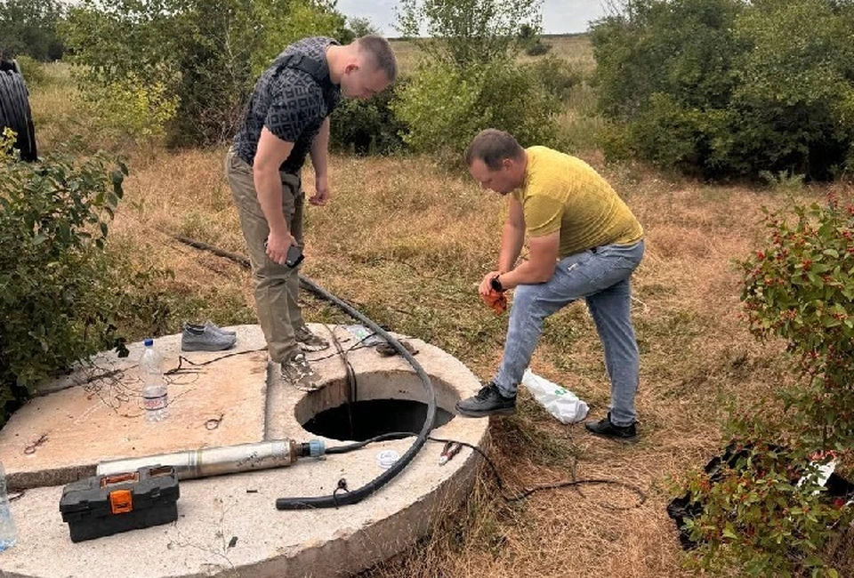 В Бердянском районе Запорожской области подошла к концу модернизация систем водоснабжения. ФОТО: администрация Бердянского муниципального округа