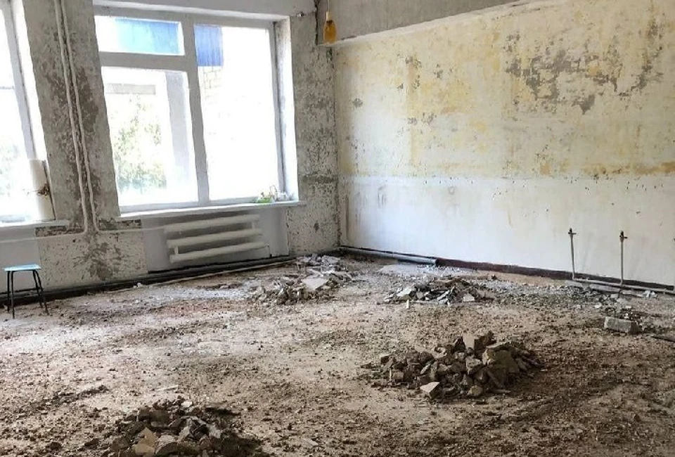 В Херсонской области идет активное восстановление Хлебодаровского учебно-воспитательного комплекса. ФОТО: администрация Чаплынского муниципального округа