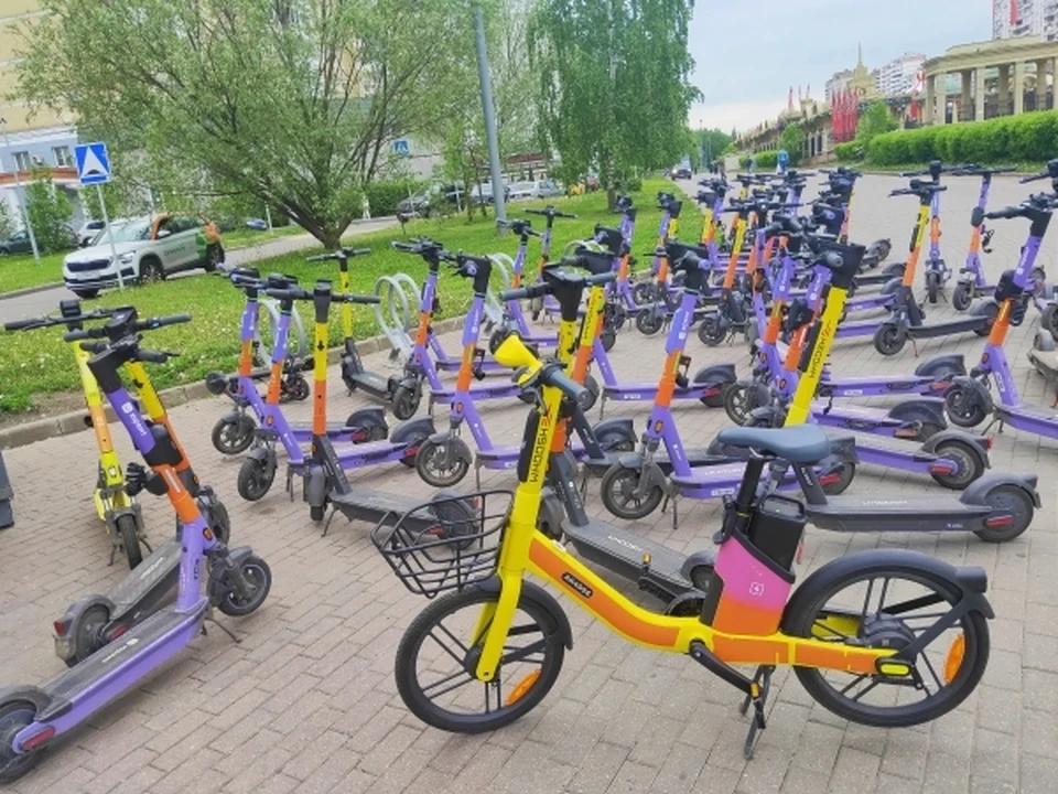 Власти Перми вывезли из города более 200 электровелосипедов