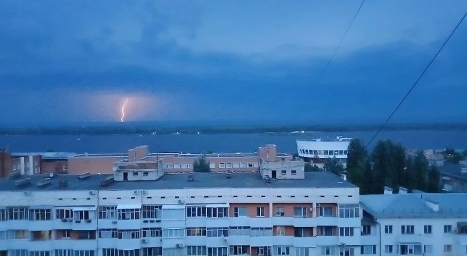 В Самаре прошла гроза