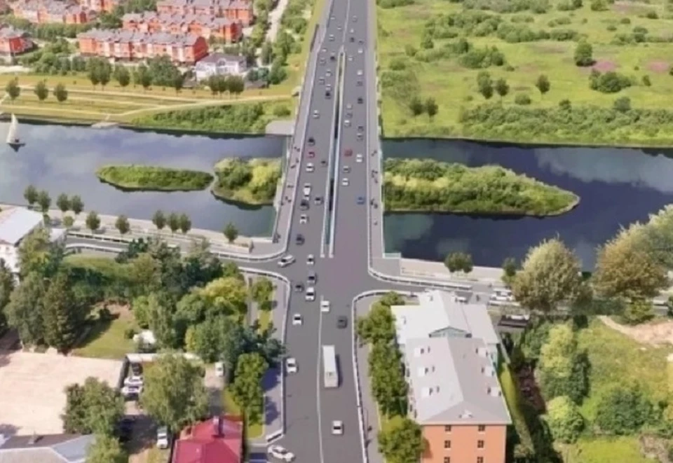 Упрощенный проект: Некрасовский мост - никаких арок.