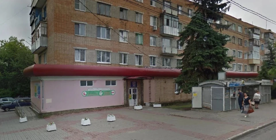В Калуге закрылась на ремонт поликлиника на улице Луначарского