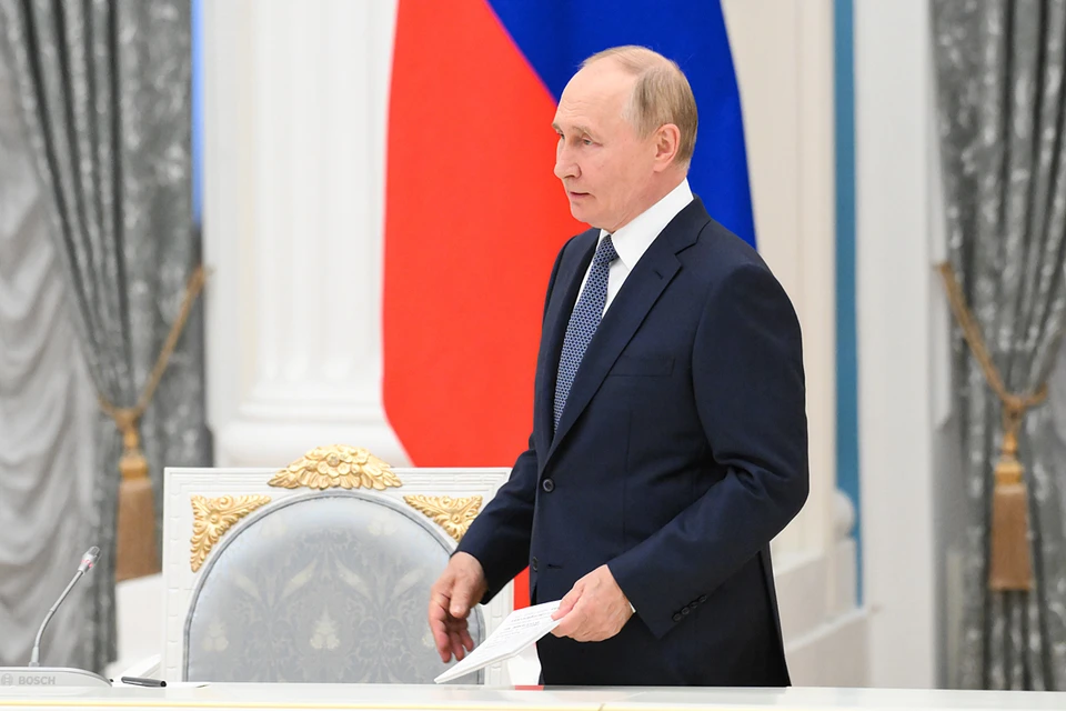 Владимир Путин провел совещание с министрами. Фото: Григорий Сысоев/POOL/ТАСС