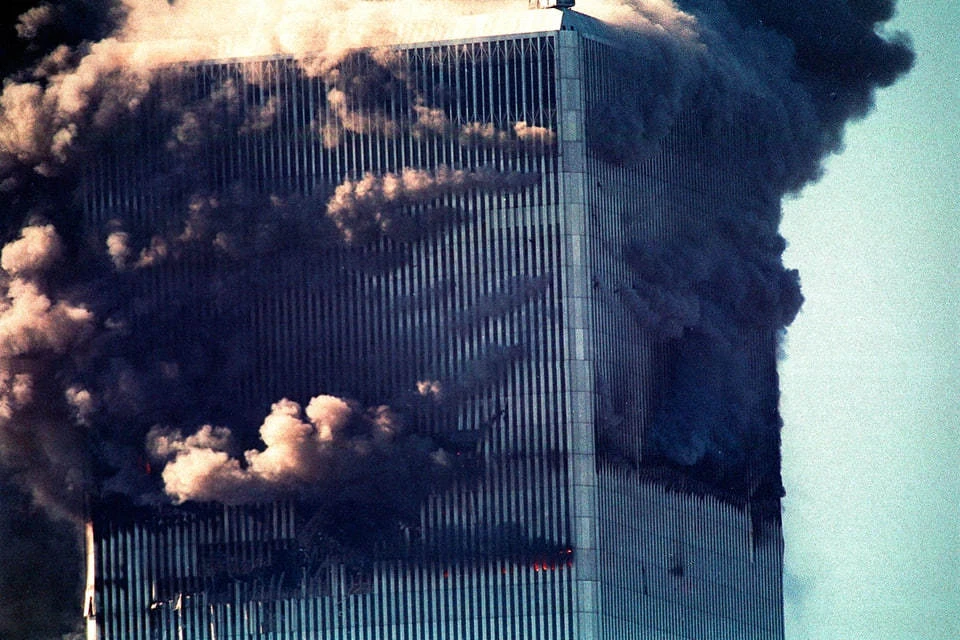 Новое видео теракта 11 сентября 2001 года в США появилось в Сети