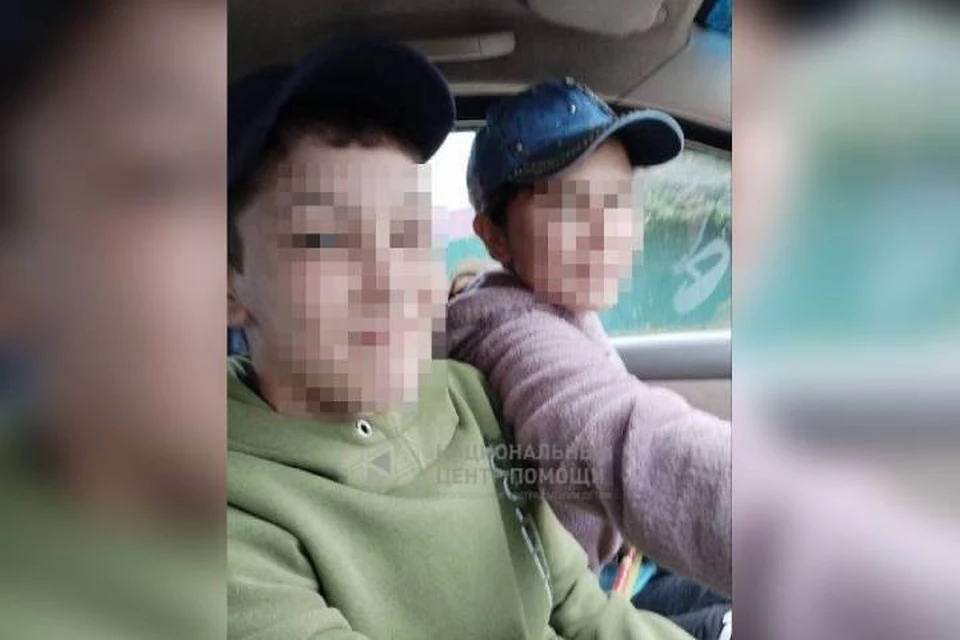 Однако ночью 27 июля детей нашли в лесу. Фото: Национальный центр помощи детям.