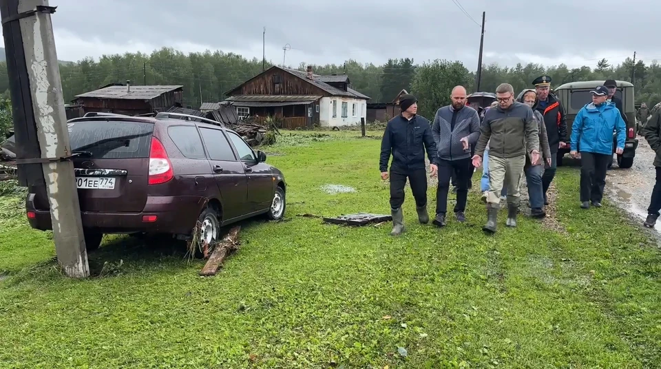 Алексей Текслер в Киолиме. Фото: пресс-служба губернатора