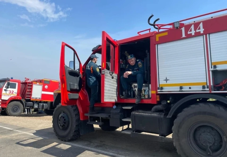 Дополнительно три пожарных автомобиля поступят осенью