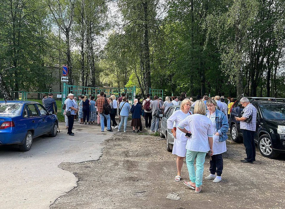 Эвакуация поликлиники горбольницы №10 прошла в Рязани.