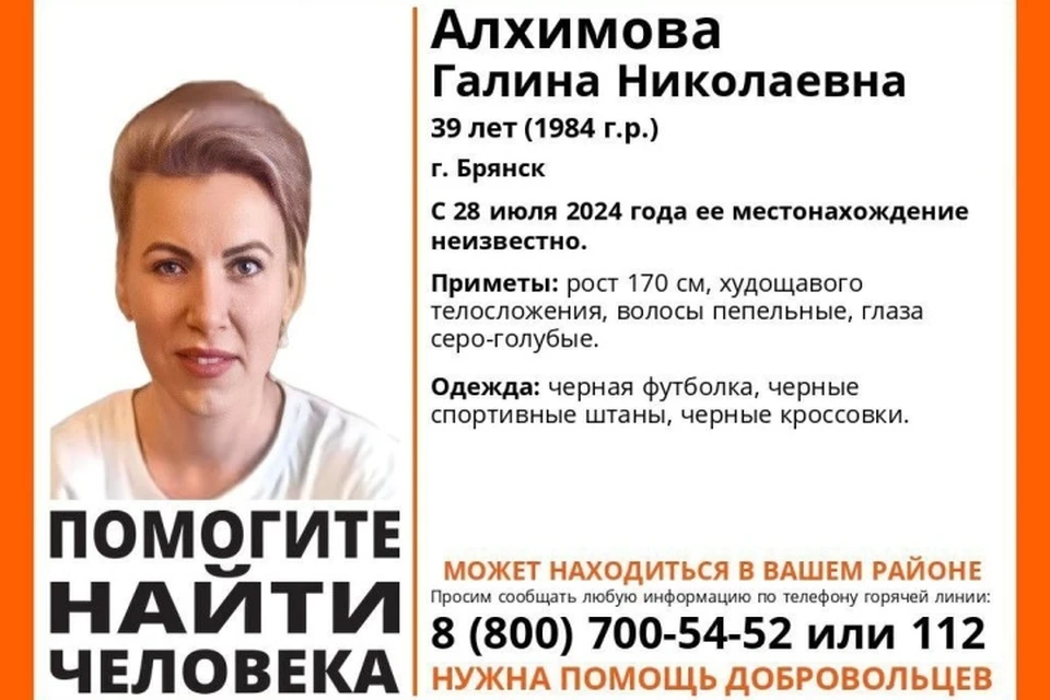 Фото: поисковый отряд "Лиза Алерт".
