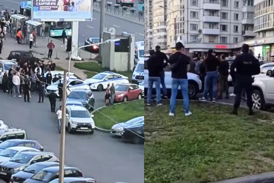 Полиция проверила таксистов, они оказались чисты. Фото: кадр из видео.