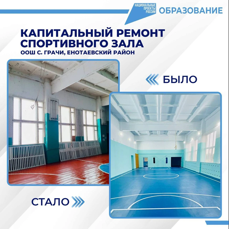 В сельских школах ремонтируют спортзалы