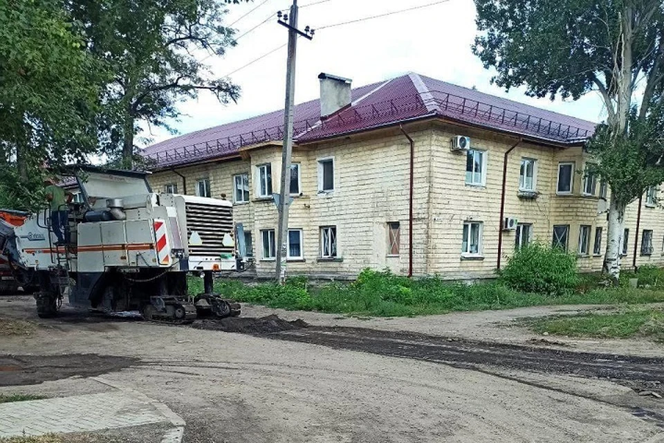 Подмосковье отремонтирует еще одну дорогу в Макеевке длиной 1,6 километра. Фото: Минтранс ДНР