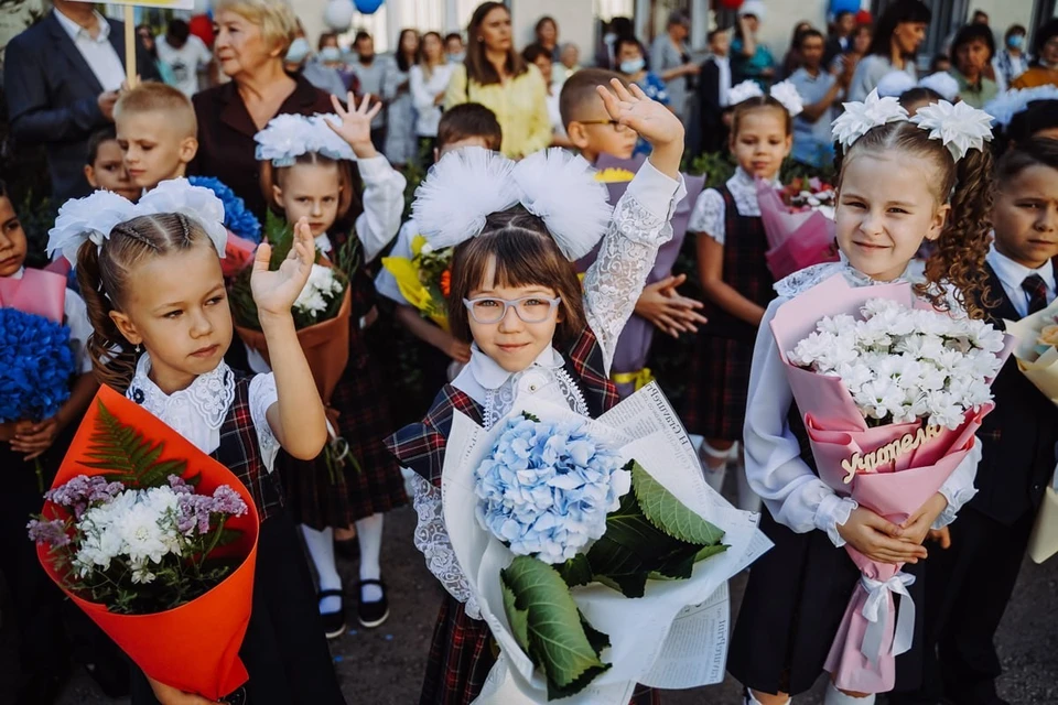 Самое большое количество первоклассников село за парты в ОЦ «Южный город»