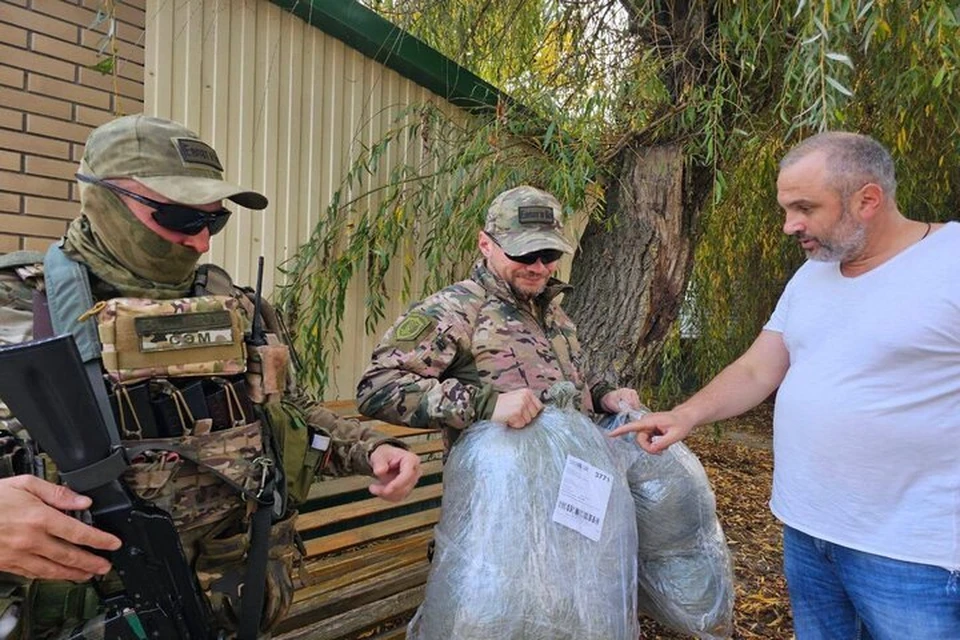 Помощь армейцам на Херсонском направлении стала общим делом. Фото: тг-канал Владимира Косова.