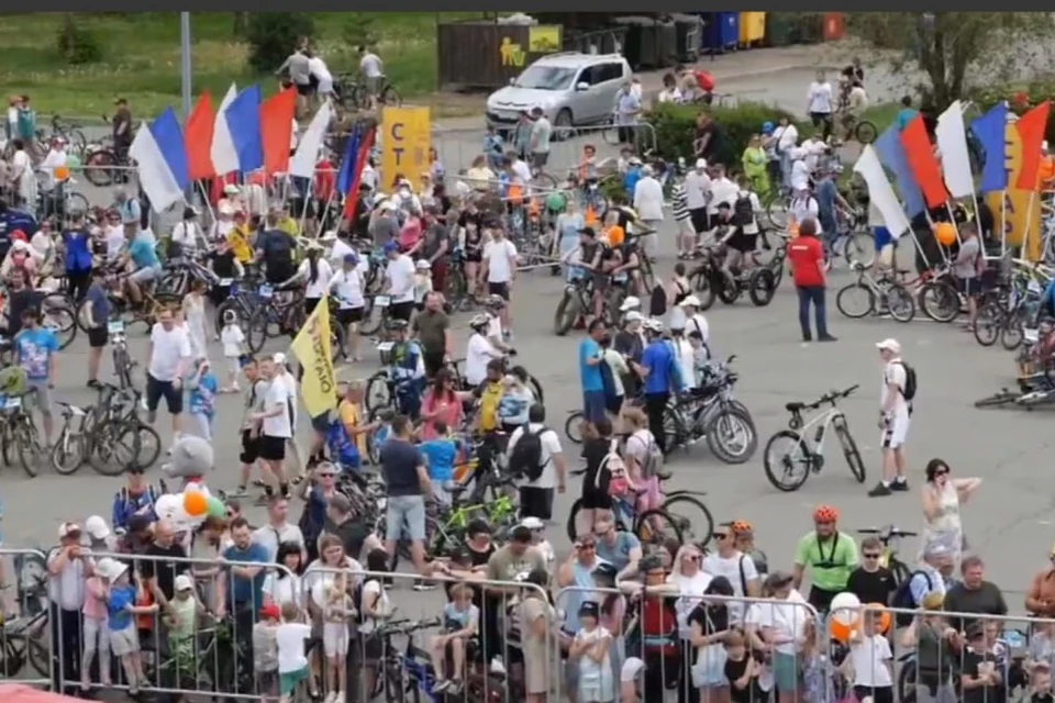 Старт велопарада в 11.00.