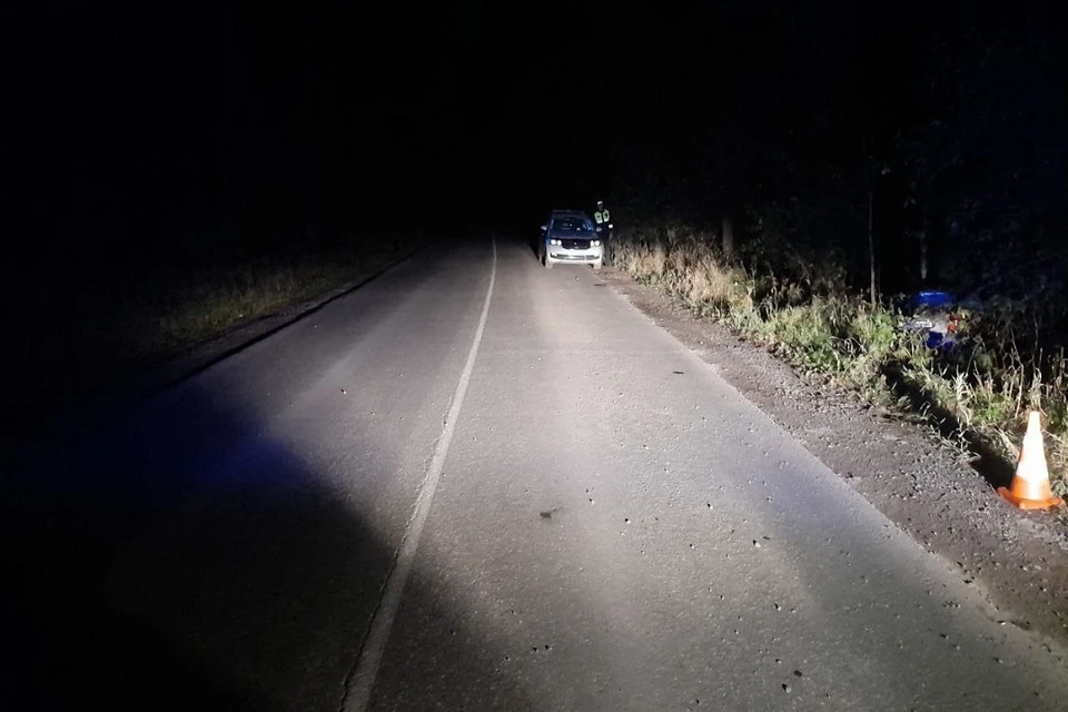 Водитель «Ниссана» погиб в ДТП на трассе под Новосибирском. Фото: ГАИ Новосибирская область.