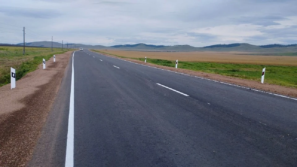 В Ужурском и Новоселовском районах завершили ремонт дорог. Фото: Управление автомобильных дорог по Красноярскому краю