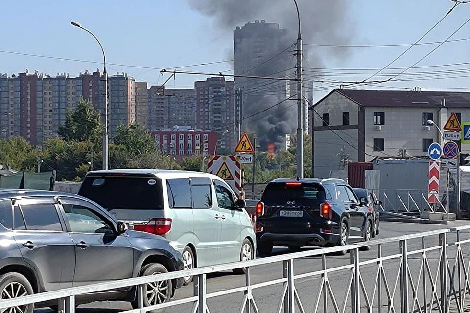 Пожар произошел в частном секторе. Фото: Ольга Чувашова