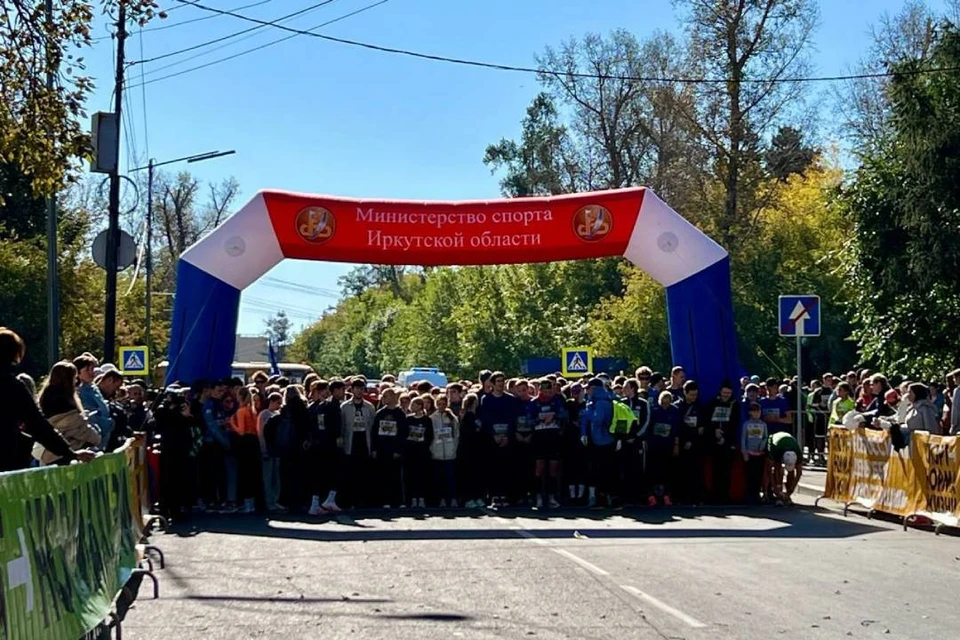 Более двух тысяч человек пробежали в Иркутске «Кросс Нации».