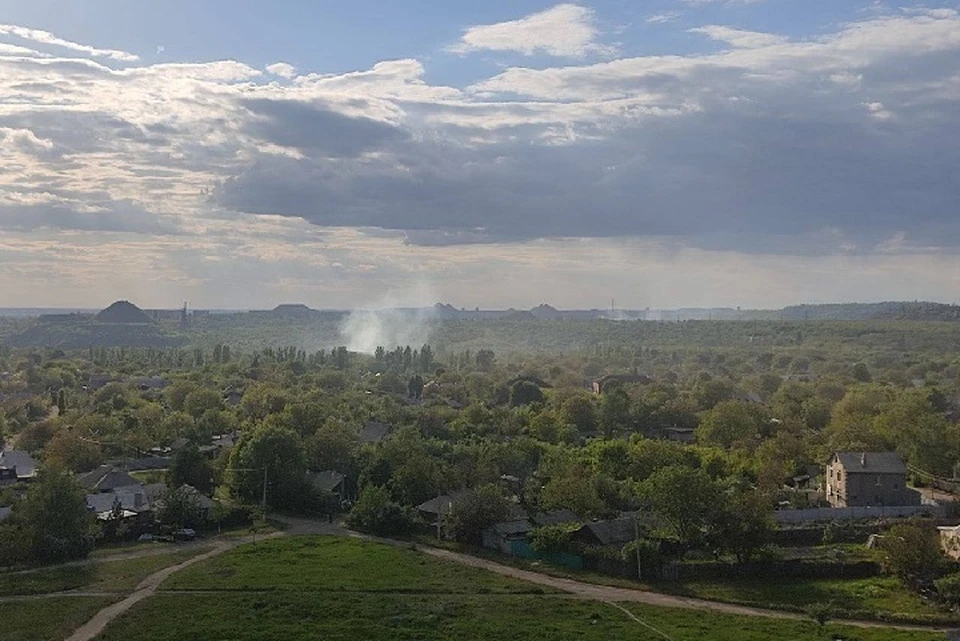 Под ударом противника оказался Никитовский район Горловки. Фото (архив): ТГ/Приходько