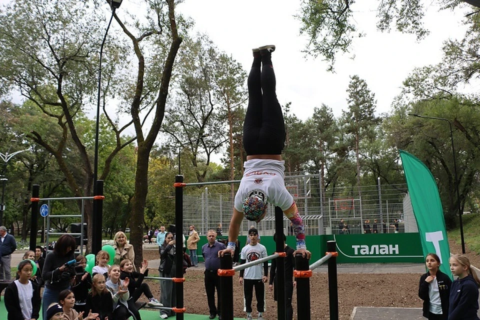 Спортсмены продемонстрировали свое мастерство на новой площадке