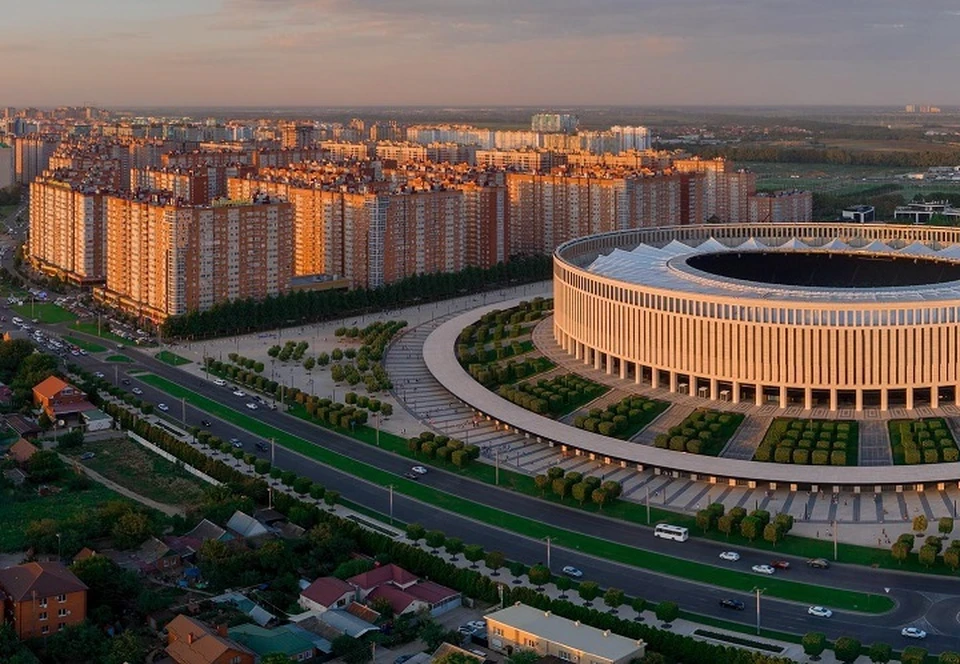 Стадион "Краснодар". Фото: Евгений Таранжин