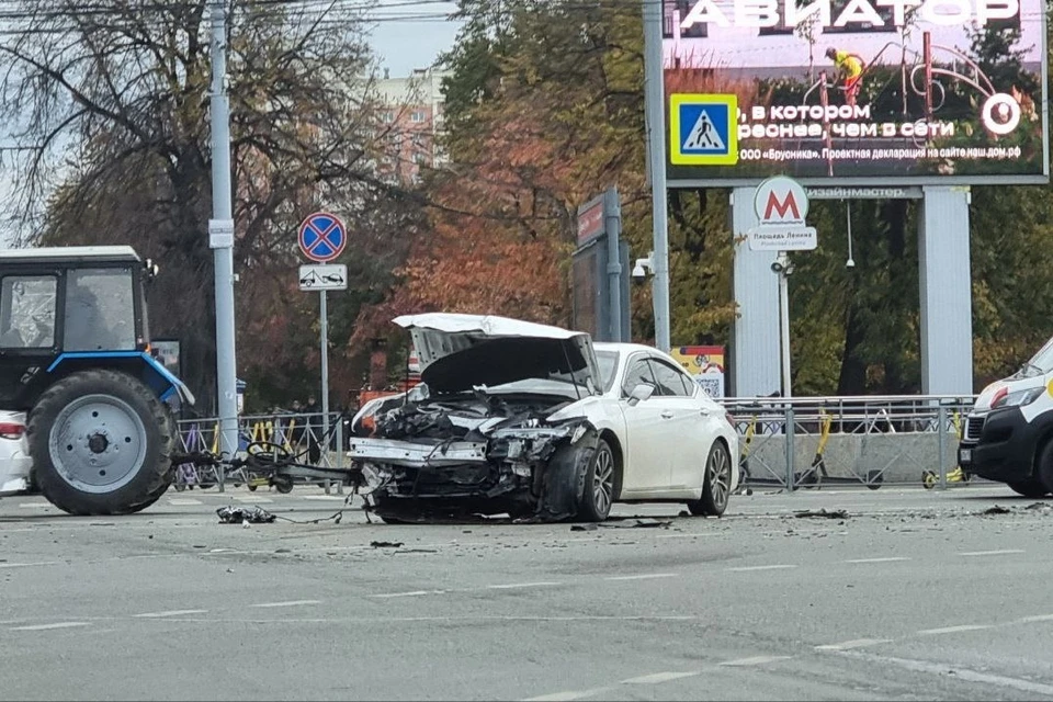 ДТП произошло рано утром. Фото: Предоставлено очевидцем Александром