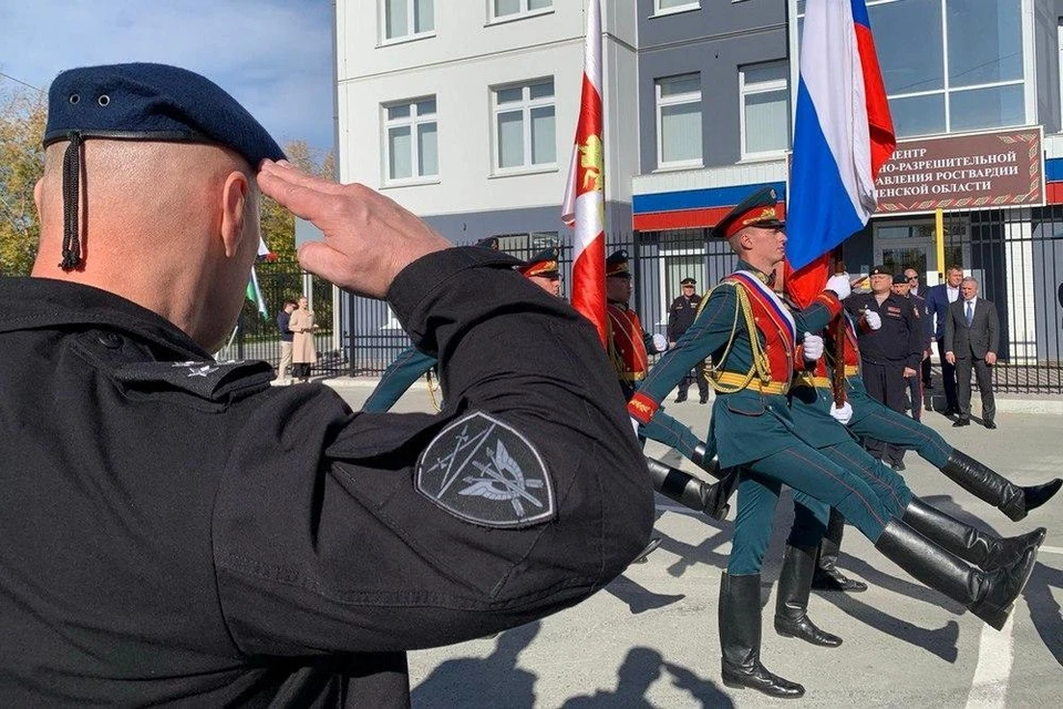 Губернатор Александр Моор открыл региональный Центр Росгвардии. Фото: пресс-служба правительства Тюменской области