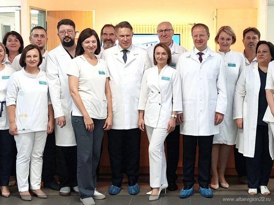 Михаил Мурашко находится с рабочим визитом на Алтае