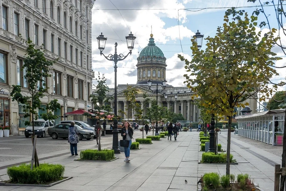 После теплого конца рабочей недели в Петербурге начнется похолодание.