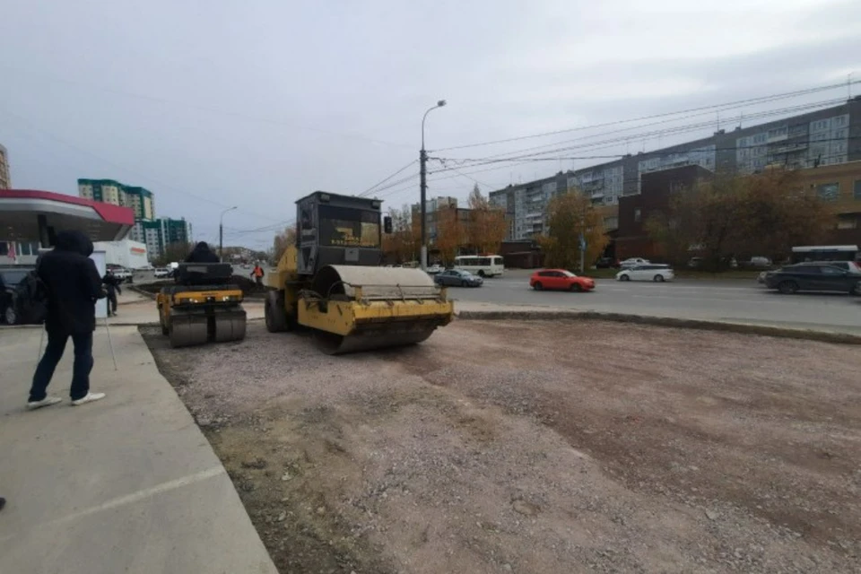 В Новосибирске благоустроили территории после ремонта теплосетей. Фото: Правительство Новосибирской области