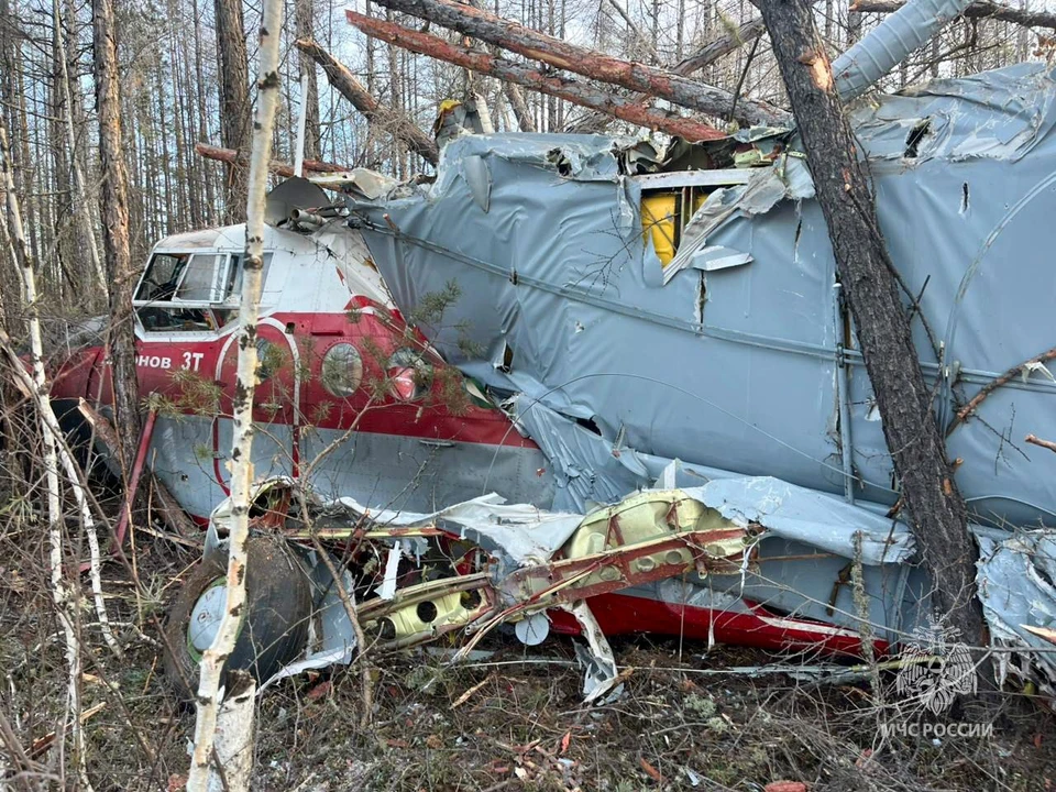 Один пассажир погиб при аварийной посадке самолета Ан-3 в Якутии Фото: ГУ МЧС России по Республике Саха (Якутия)