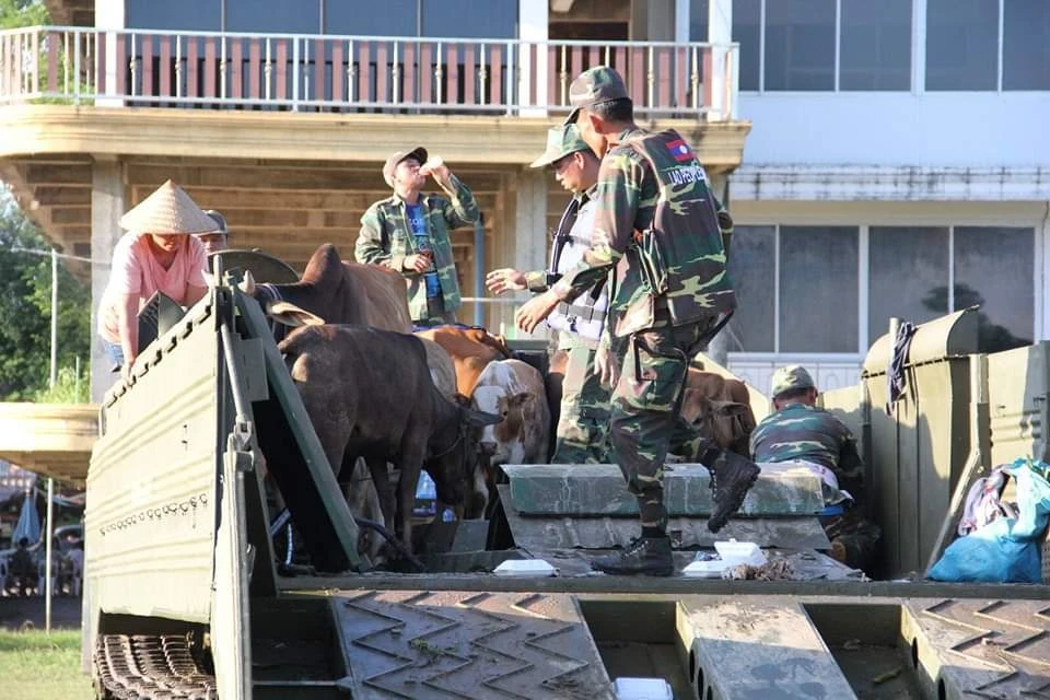 Российская военная техника спасла жизни сотен лаосцев Фото: Минобороны Лаоса