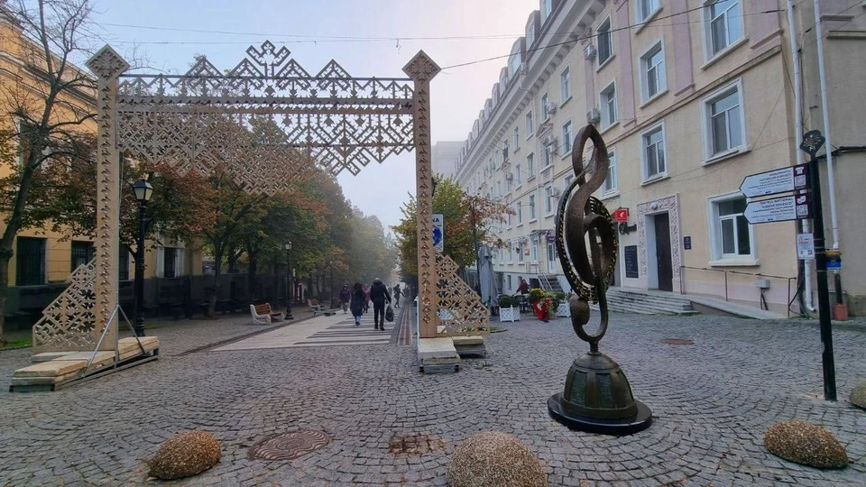 На пешеходной улице в столице появился новый арт-объект. Фото: соцсети.