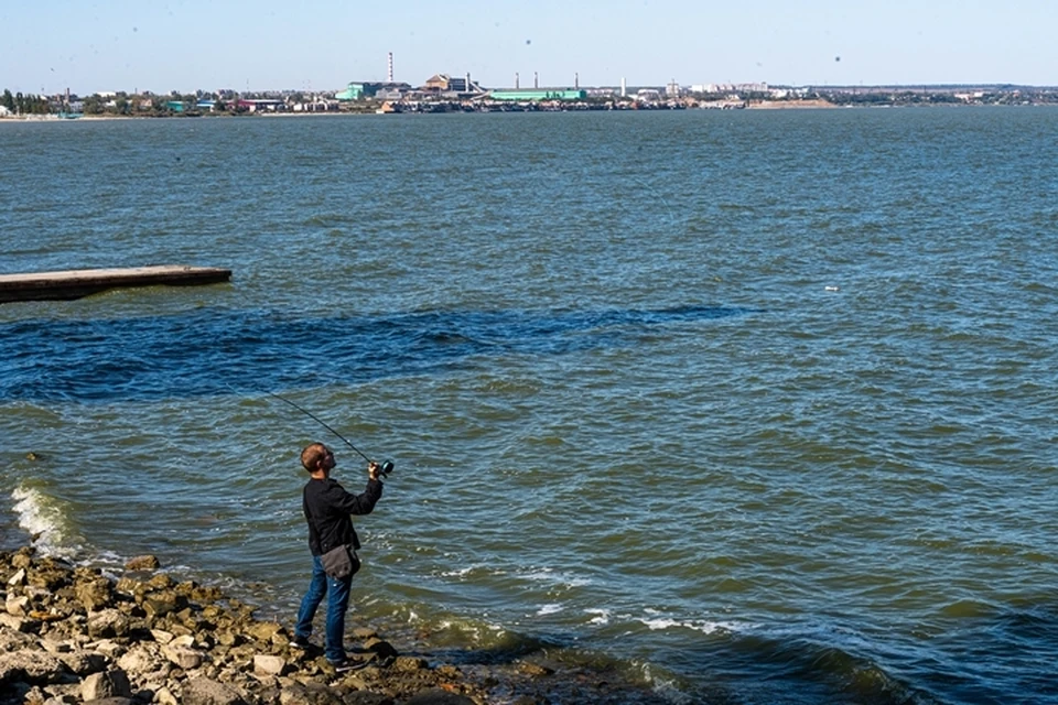 Соленость Азовского моря увеличилась до 14 - 15 промилле.