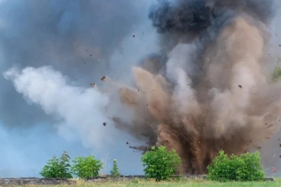 В оккупированном украинскими вооруженными формированиями городе Херсон 8 ноября прогремели взрывы