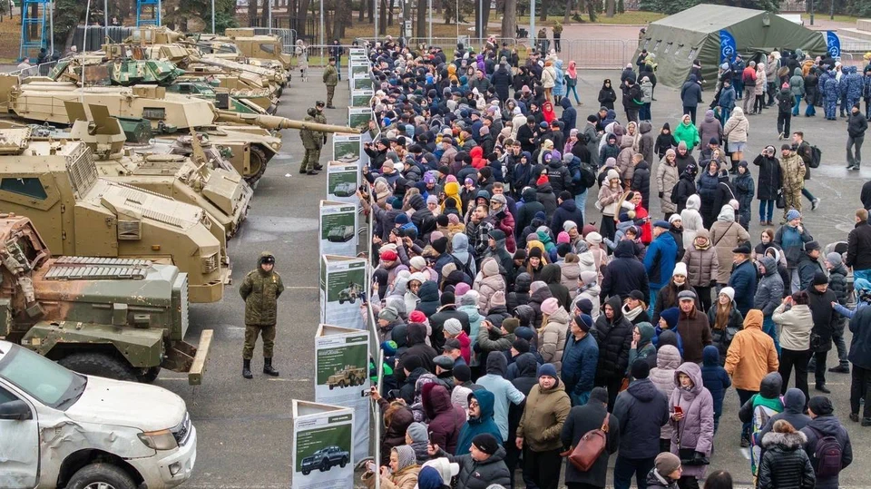 Ульяновцы на выходных сходят на выставку трофейной военной техники стран НАТО Фото: Тг-канал Алексея Русских