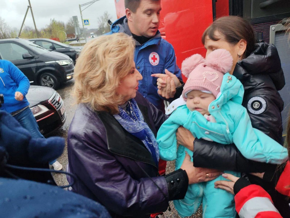 Москалькова: жители Курской области рады возвращению с Украины домой. Фото: тг-канал Омбудсмена Москальковой Татьяны